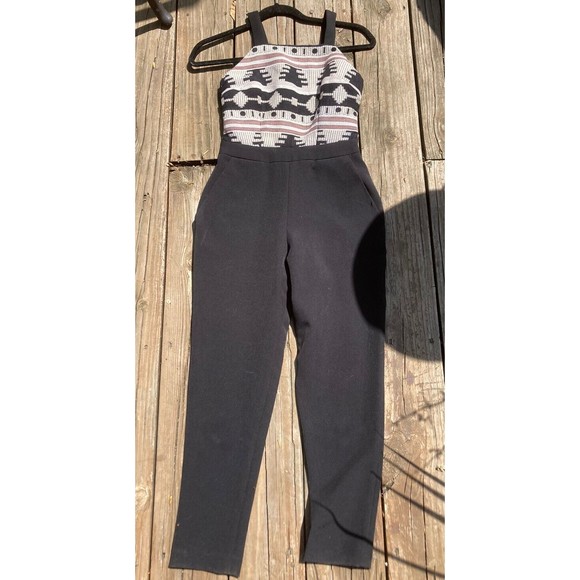 Anthropologie La Sierra Jumpsuit Romper Sz 00 Nomad Morgan Carper MSRP $228 - Picture 1 of 6